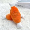 Double-bone Chicken Leg Plush Toy Vocal Connotation BB Pet Dog Cat Toy Supplies.dog chew toy