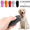 Dog Whistle Clicker; Dog Training Whistle; Dog Behavior Training Tool With Keychain